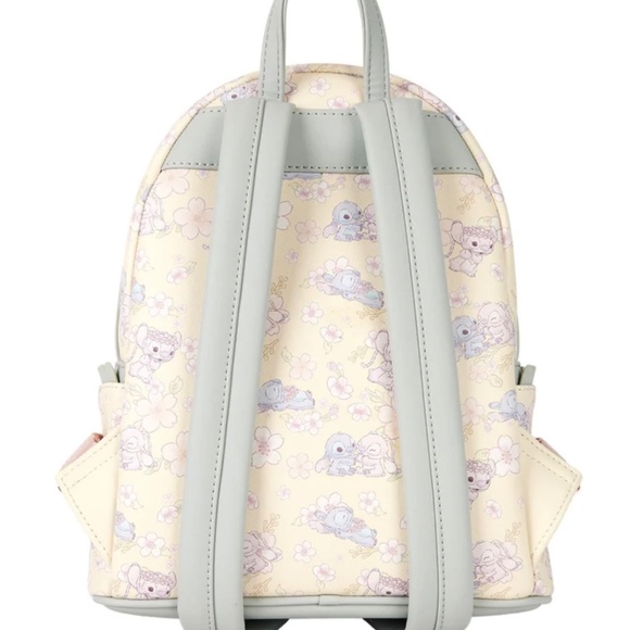 NWT Stitch Sakura AOP Mini Backpack - Picture 2 of 3